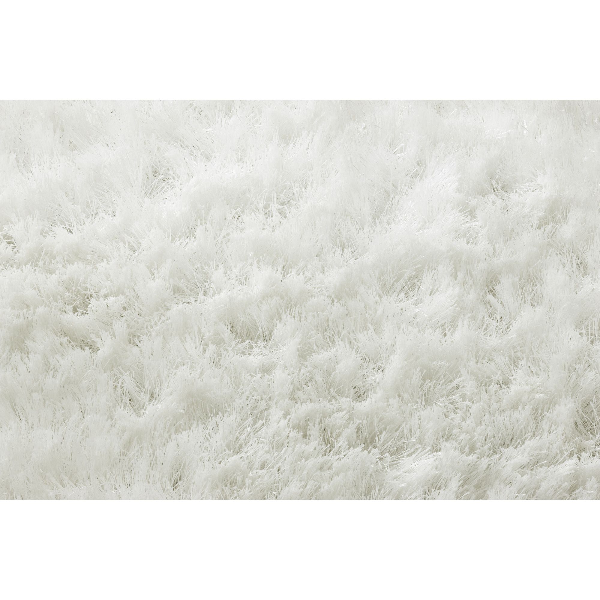 Linie Design Mantova White Shag Rug - 240cm x 170cm at Tesco Direct