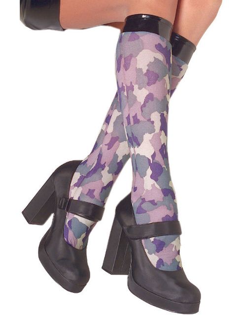 Image of Adult Camouflage Knee Highs