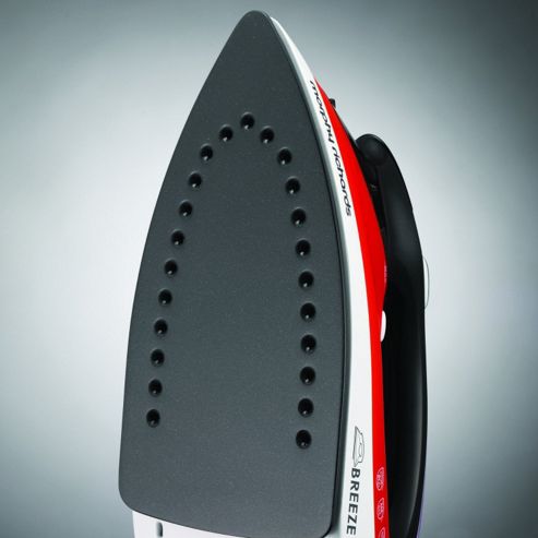 Image of Morphy Richards 300203 Breeze Ceramic 2200w Steam Iron - Black/red