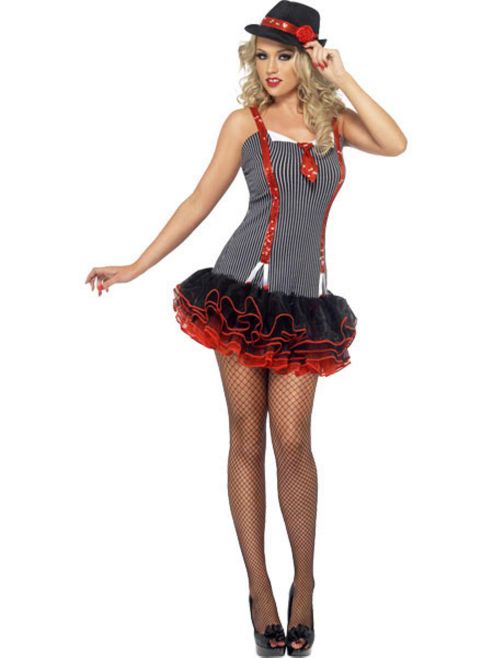 Image of Fever Gangster - Adult Costume Size: 8-10