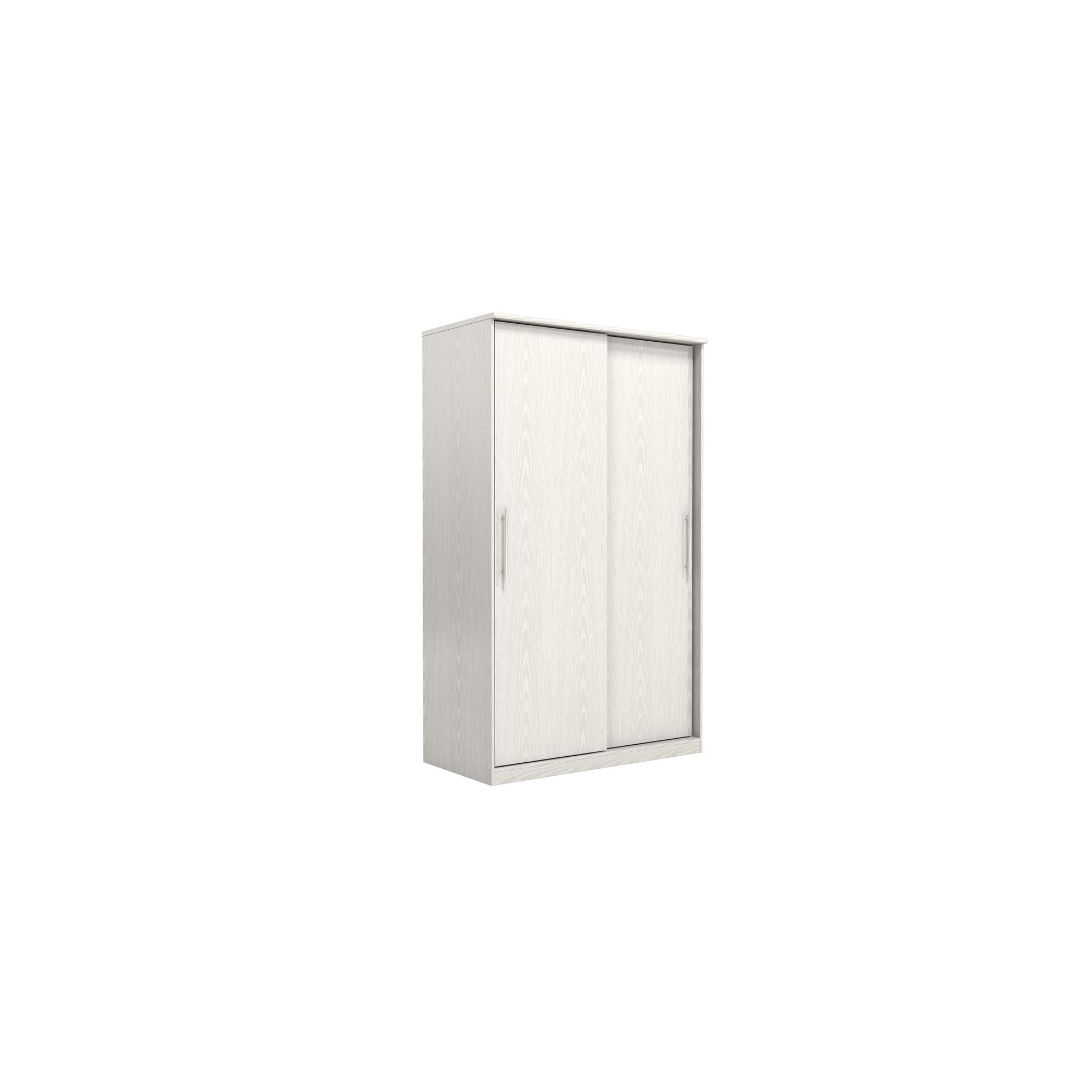 Urbane Designs Prague 2 Door Sliding Wardrobe - White at Tesco Direct