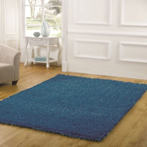 Image of Spider Electric Blue 180x270 Cm Rug
