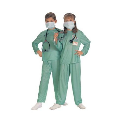 Image of Rubie's Fancy Dress - Child Er Doctor Costume - Medium Uk Size 5-7 Years