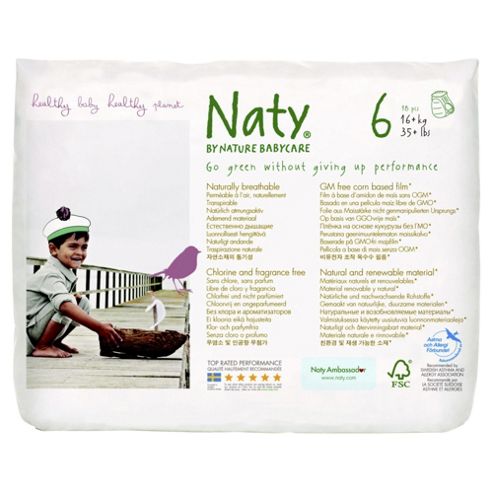 Image of Naty By Nature Babycare Pull On Pants Size 6 X 18's