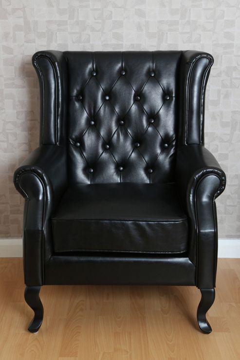 Image of Premier Housewares Chesterfield Wing Chair