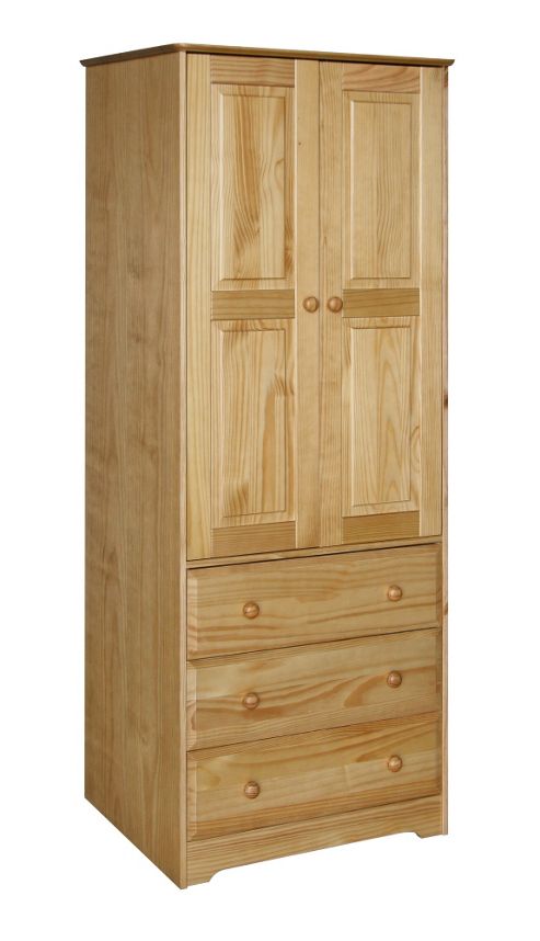 Image of Home Essence Berwick 2 Door And 3 Drawer Wardrobe