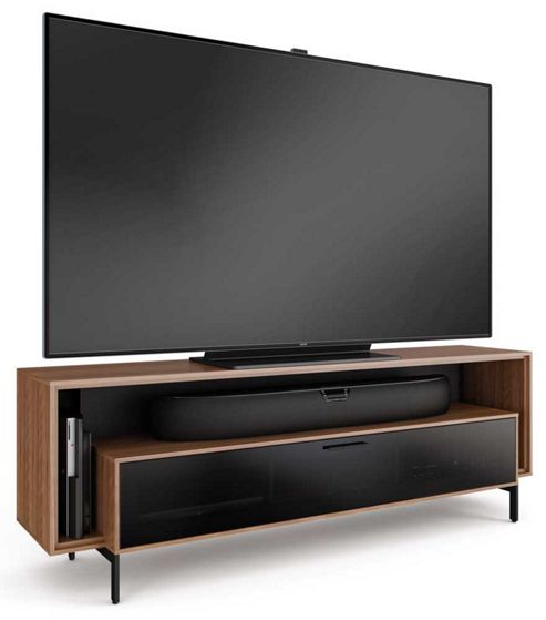 Image of Bdi Cavo 8167 Natural Walnut Tv Stand