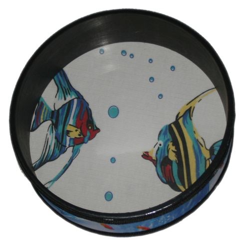 Image of Kidz 10 Inch Ocean Drum With Fish Design