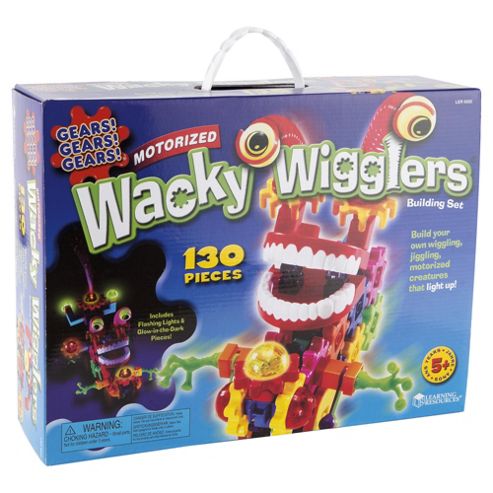 Image of Gears Wacky Wigglers 130-piece Motorised Playset