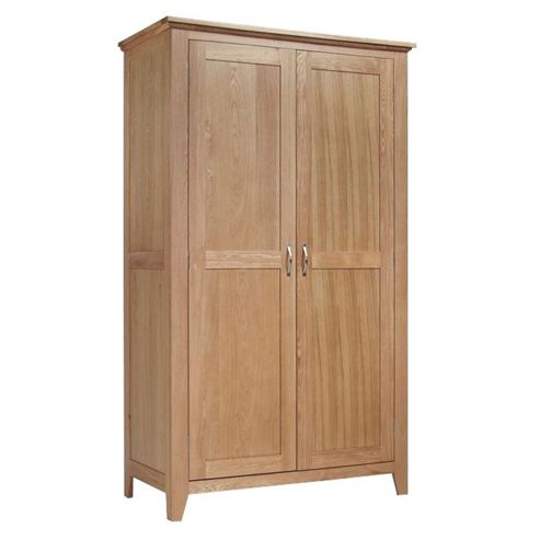 Image of Sherwood Oak Wardrobe All Hanging