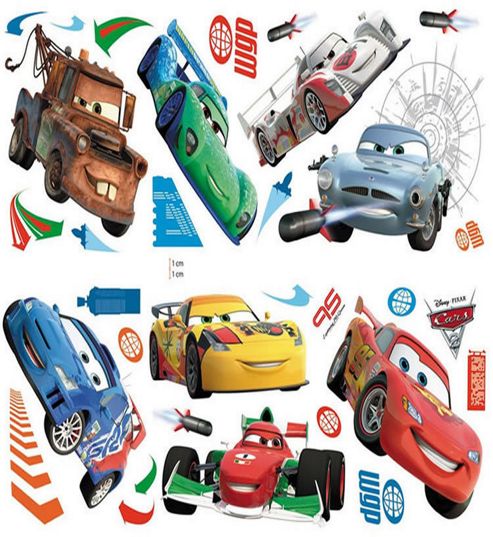 Image of Disney Cars Wall Decals
