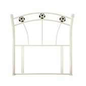Serene Furnishings Soccer Single Headboard - White