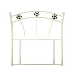 Serene Furnishings Soccer Single Headboard - White