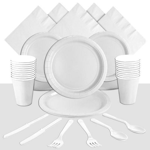 Image of Frosty White Party Pack For 20