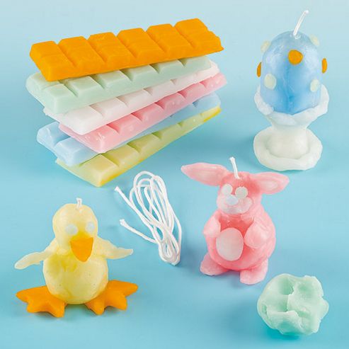Image of Pastel Candle Making Craft Kit