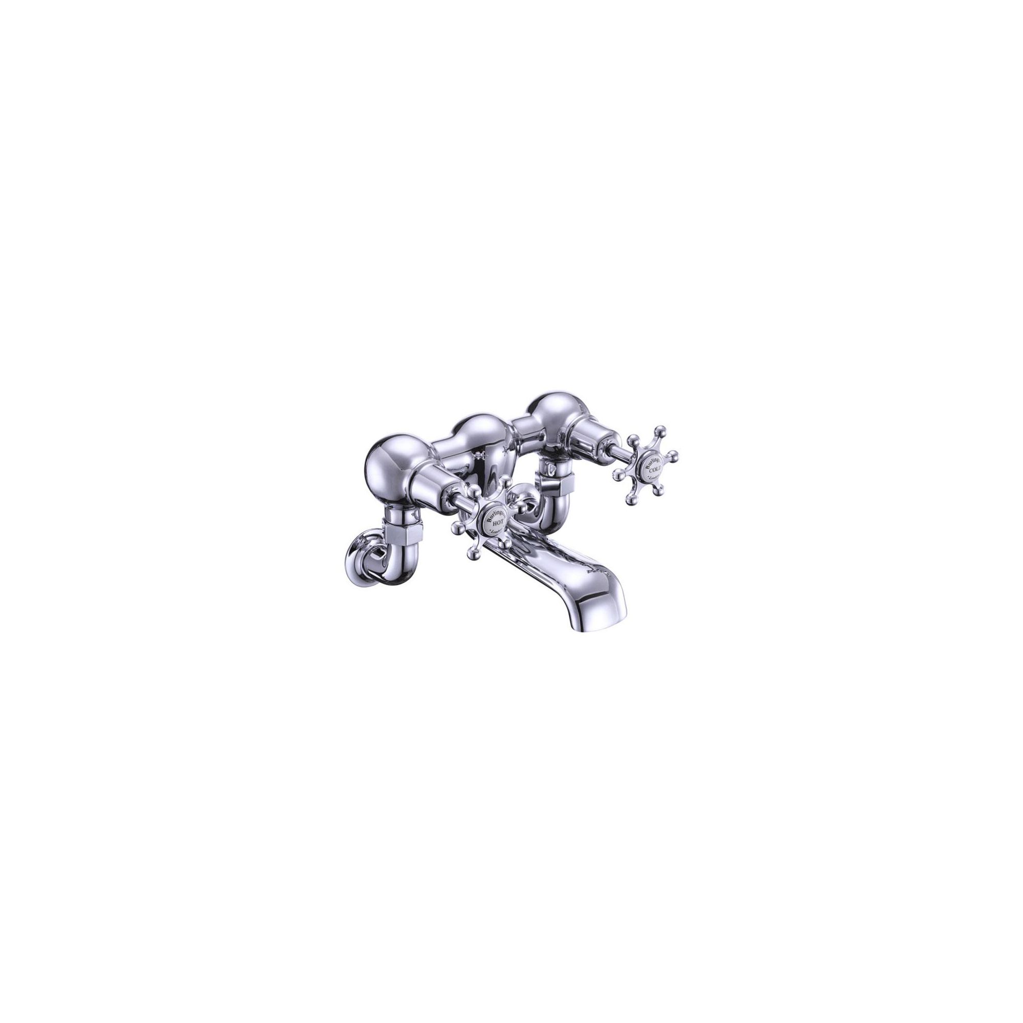 Burlington Birkenhead Bath Filler Tap, Wall Mounted, Chrome at Tesco Direct