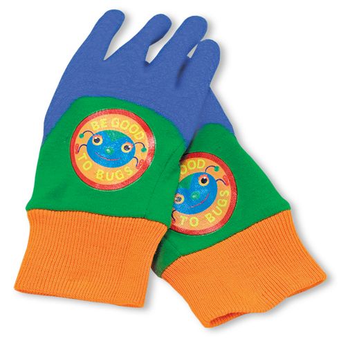 Image of Melissa & Doug Be Good To Bugs Kids Gardening Gloves