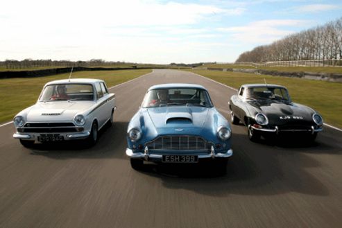 Image of British Classics Driving Thrill At Goodwood