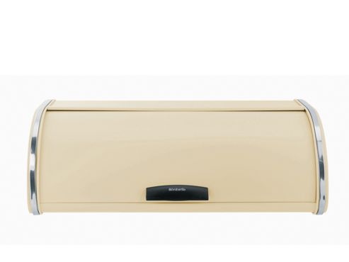 Image of Brabantia Br380327 Roll Top Bread Bin In Almond