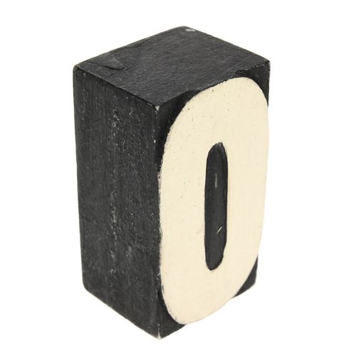Image of Block Letter - O