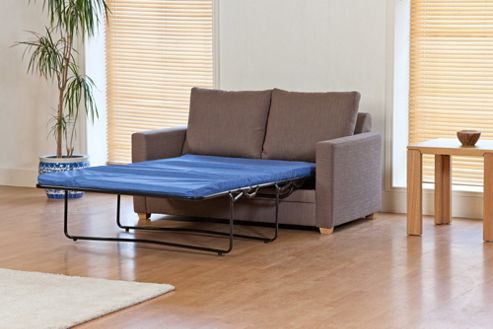 Image of Kyoto Stamford 2 Seater Sofa Bed - Louisa Chocolate