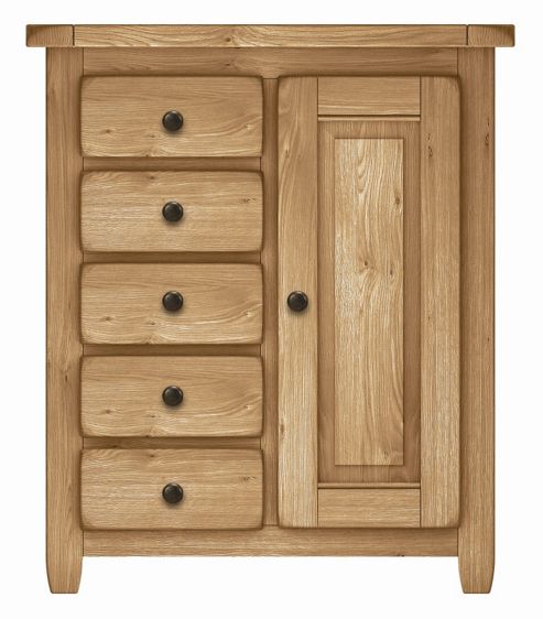 Image of Kelburn Furniture Cherry Creek Oak Cupboard