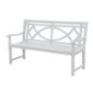 Paxton bench - cool grey
