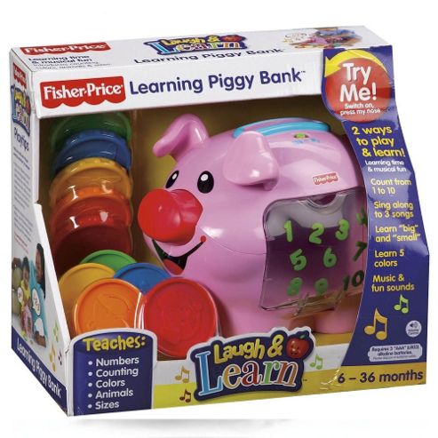 Image of Fisher Price Laugh And Learn Piggy Bank