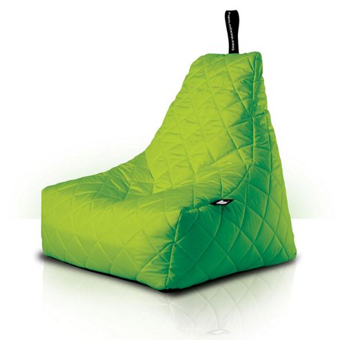 Image of Luxury Quilted Bean Bag - Lime