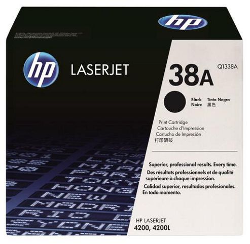 Image of Hewlett-packard Q1338a Colour No.38a Inkjet Print Cartridges