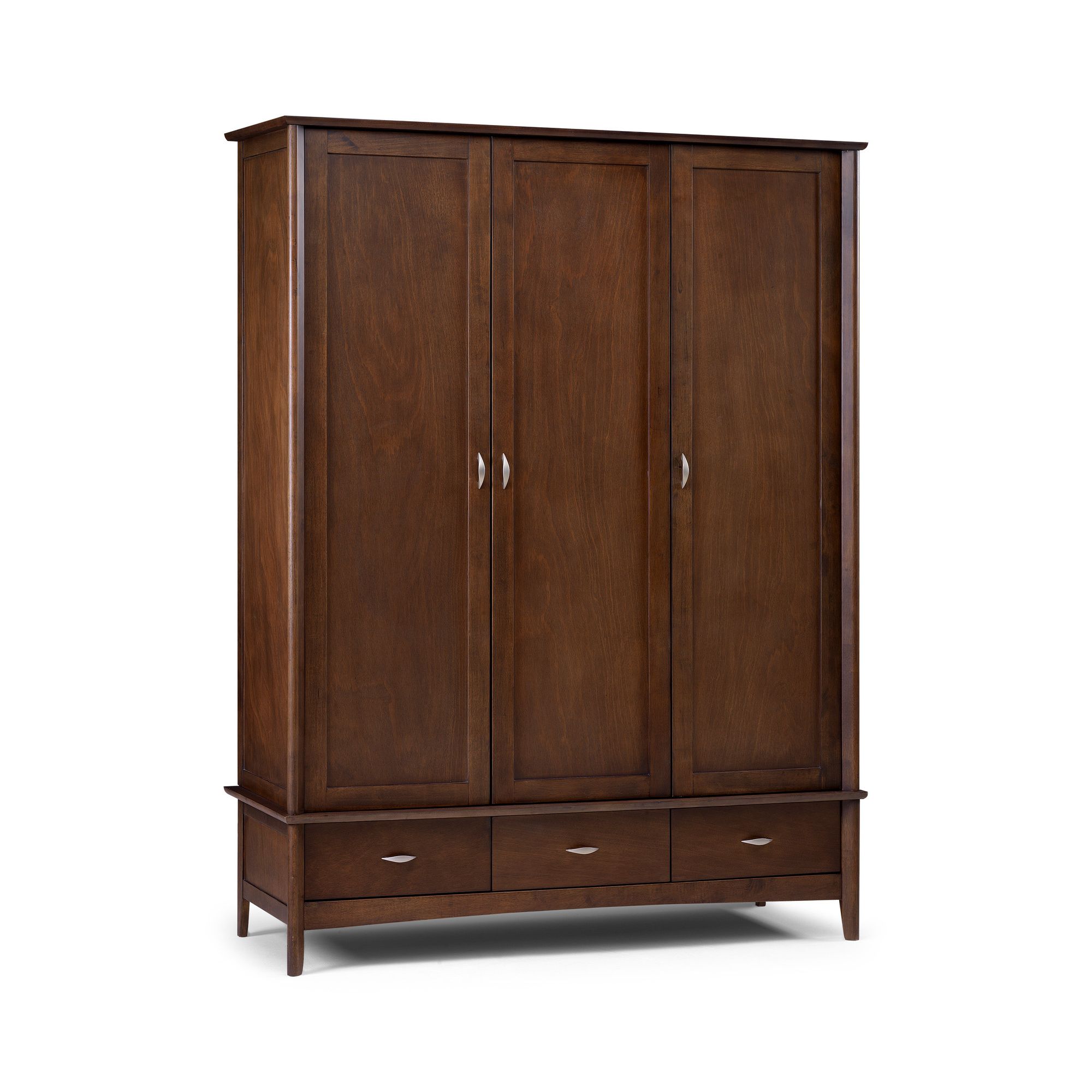 Julian Bowen Minuet 3 Door Wardrobe in Wenge at Tescos Direct