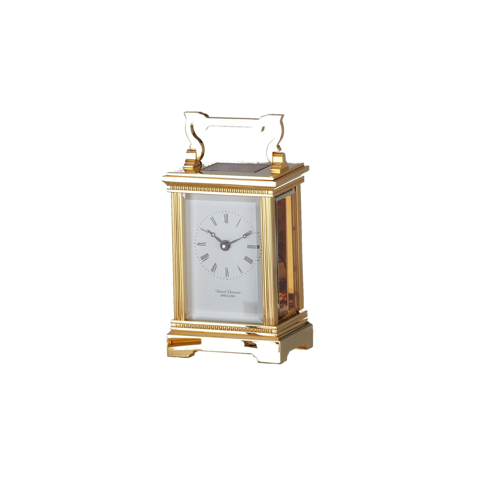 David Peterson Ltd 8 Day Anglais Corinthian Carriage Clock at Tesco Direct