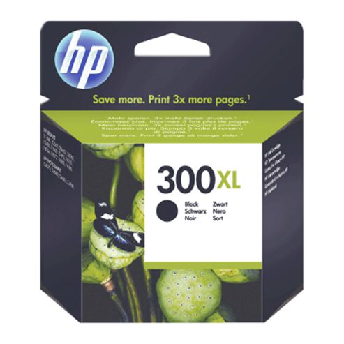 Image of Hp No.300xl (yield 600 Pages) Black Ink Cartridge With Vivera Ink
