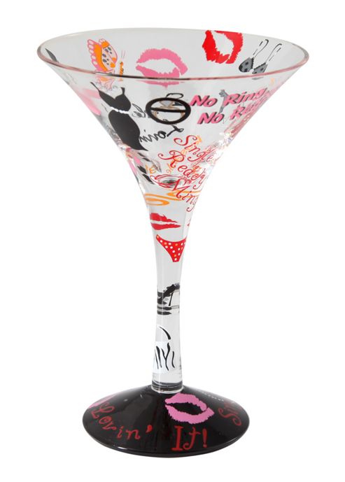 Image of Lolita Martini Glass - Single & Lovin' It