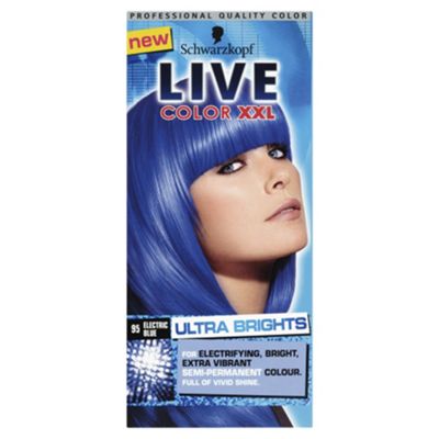 Schwarzkopf Live Ultra Brights 095 Electric Blue Hair Dye