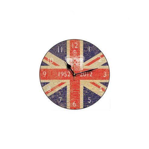 Image of Smith & Taylor Union Jack Vintage 1952-2012 Round Wall Clock