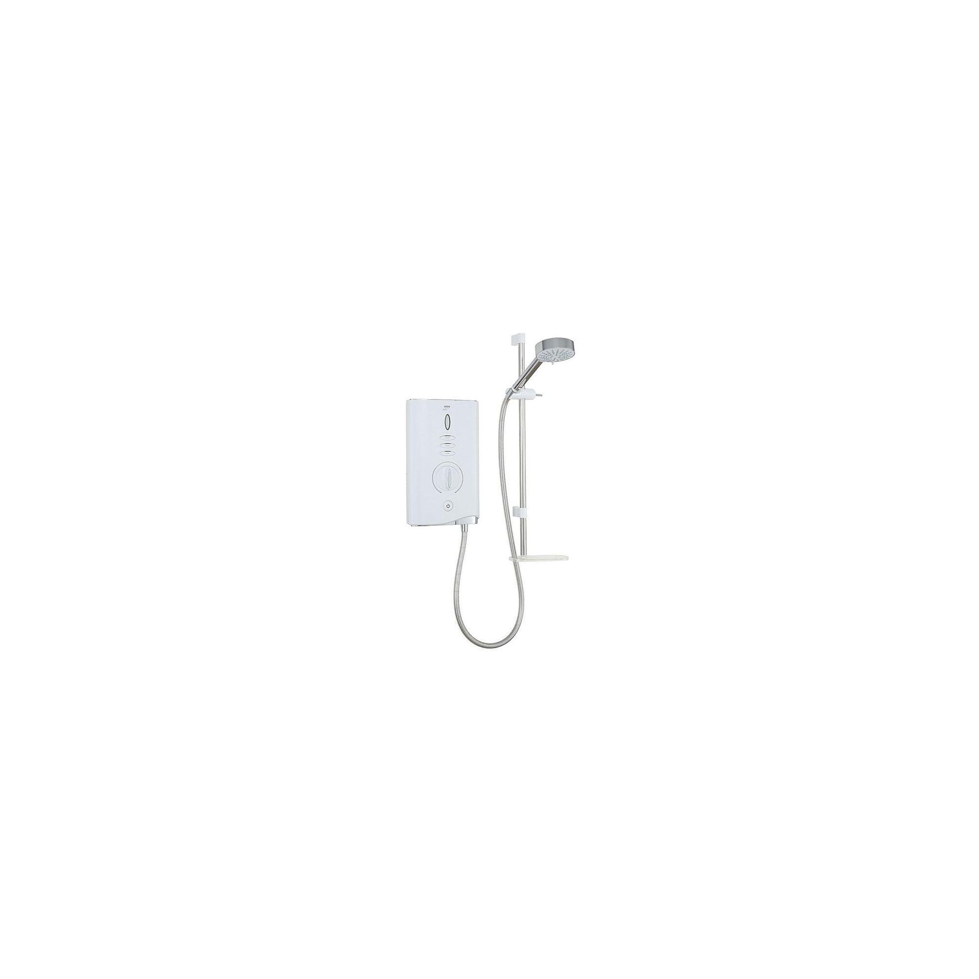 Mira Sport Max Airboost 10.8 kW Electric Shower with 4 Spray Handshower, White/Chrome at Tesco Direct