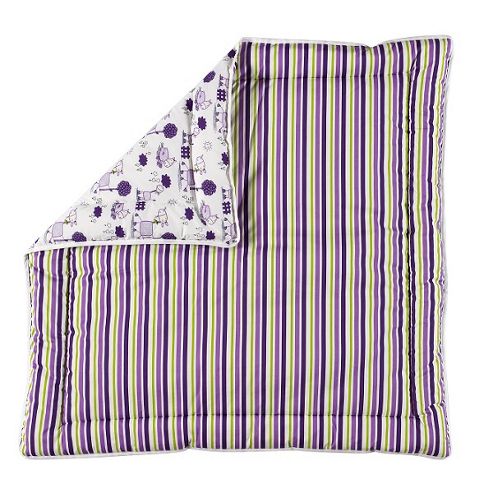 Image of Babydan Felix Reversible Play Mat Tarok And Lilac