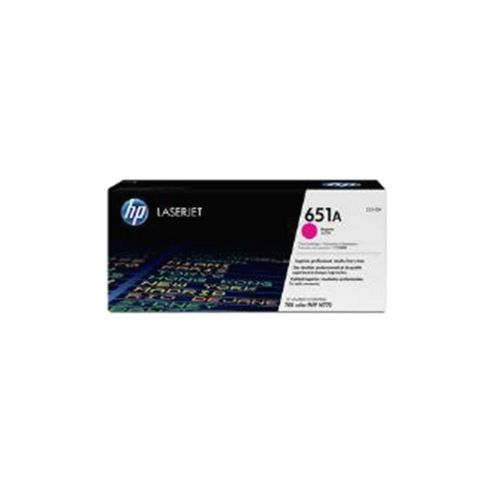 Image of Hp 651a Magenta Smart Toner Cartridge (yield 16000 Pages) For Laserjet Enterprise 700 M775dn/m775f/m775z/m775z+ Colour Multifunction Printers