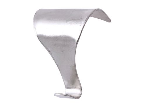 Image of Basic 43528 Moulding Hook Chrome X2