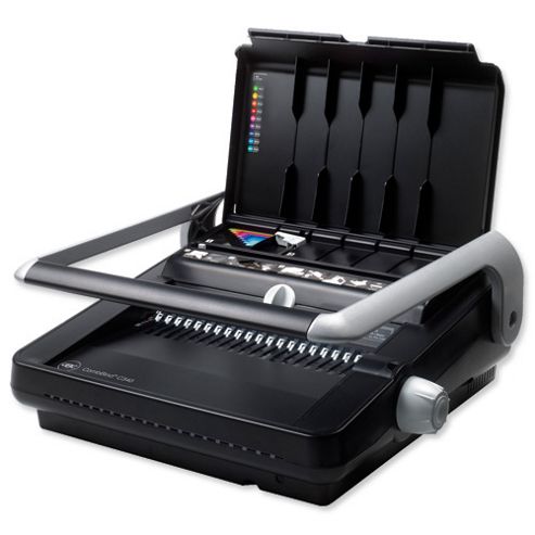 Image of Gbc Combbind C340 Office Comb Binding Machine Manual Binds 450 Sheets Punches 25x80gsm A4 Ref 4400420