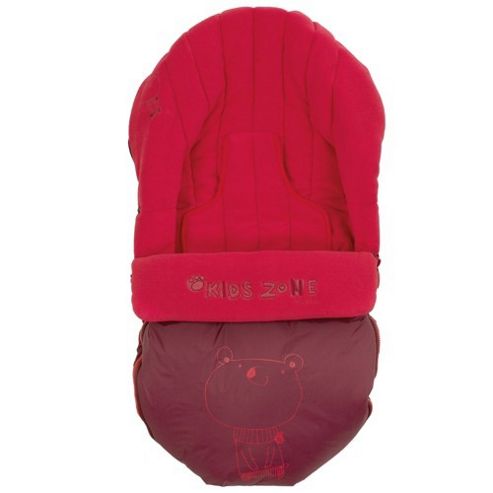 Image of Jane Moom Car Seat Footmuff (red)