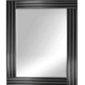 Total Mirrors Rectangle Mirror with Clear Stripes - Large