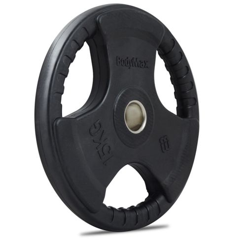 Image of Bodymax Olympic Rubber Radial Weight Disc Plate - 15kg