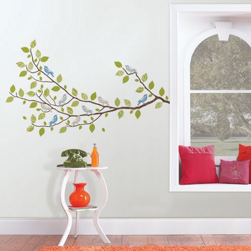 Image of Wallpops Sitting In A Tree Wall Stickers