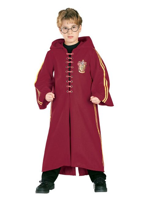 Image of Rubies Fancy Dress - Deluxe Quidditch Robe - Boys Uk Size Medium 5-7 Years