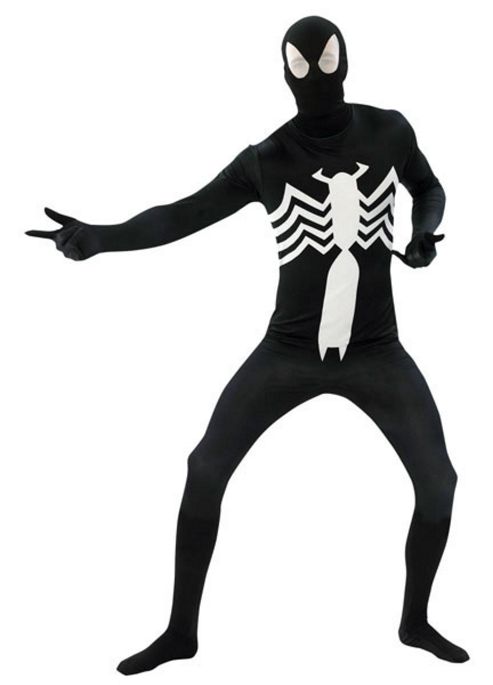 Image of Black Spiderman 2nd Skin - Adult Costume Size: 42-44