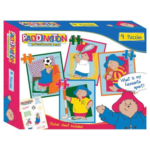 Image of Paddington Bear 4 In 1 Puzzle