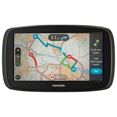 Image of Tomtom Go 60 6inch Sat Nav With Lifetime Western Europe Maps & Lifetime Traffic Updates