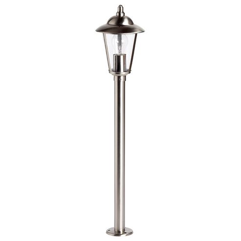 Image of Endon Lighting Tall Lantern In Stainless Steel